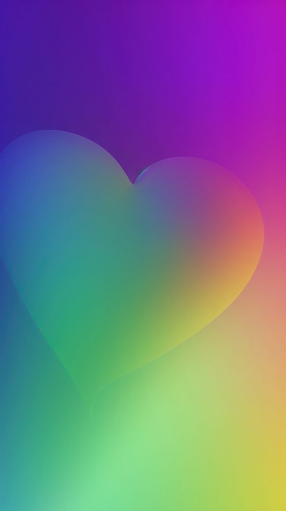 Blurred gradient illustration heart Psychedelic Pattern backgrounds rainbow pattern.