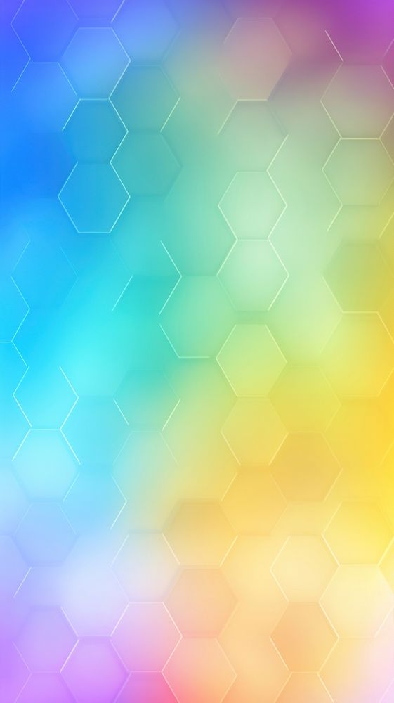 Blurred gradient illustration hexagon Psychedelic Pattern pattern backgrounds purple.