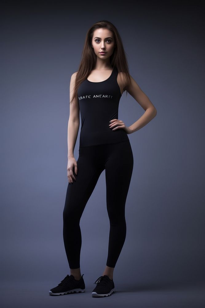 Perfect body shape spandex tights sports.