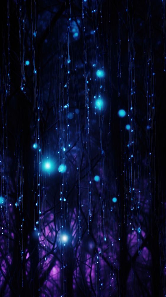 Plexus Neon Black Waterffall Nature Background nature backgrounds outdoors.