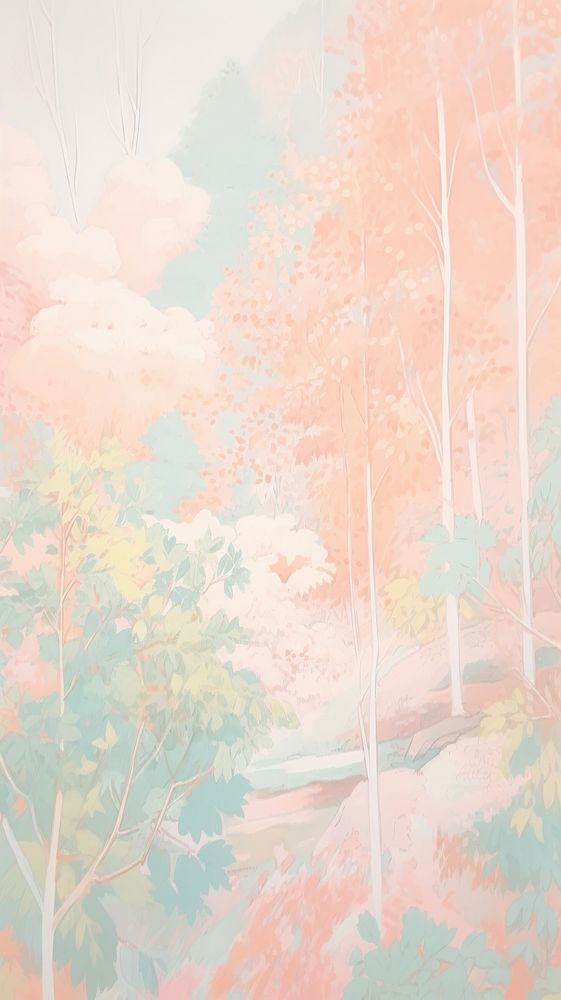 Backgrounds painting drawing forest.