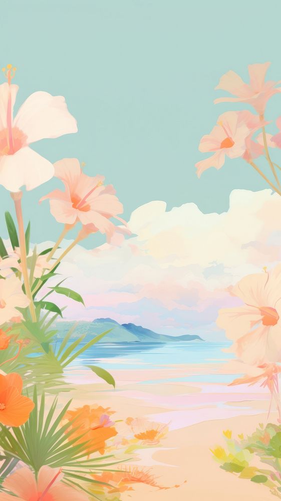 Hawaii backgrounds painting outdoors.