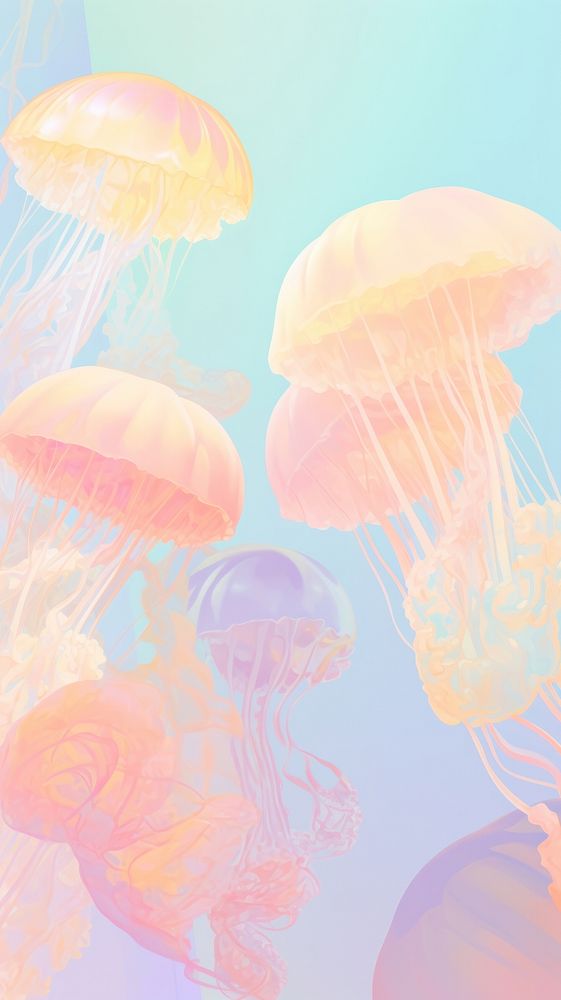 Backgrounds jellyfish invertebrate transparent.