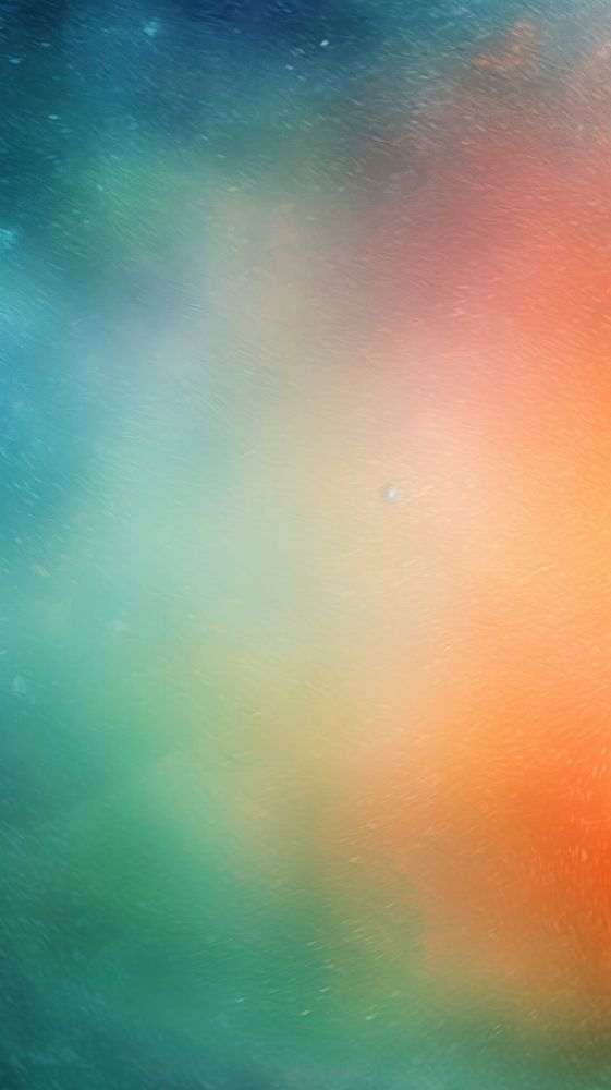 A orange and a green gradient blur background backgrounds astronomy universe.