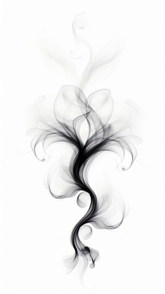 Abstract smoke pattern white black.