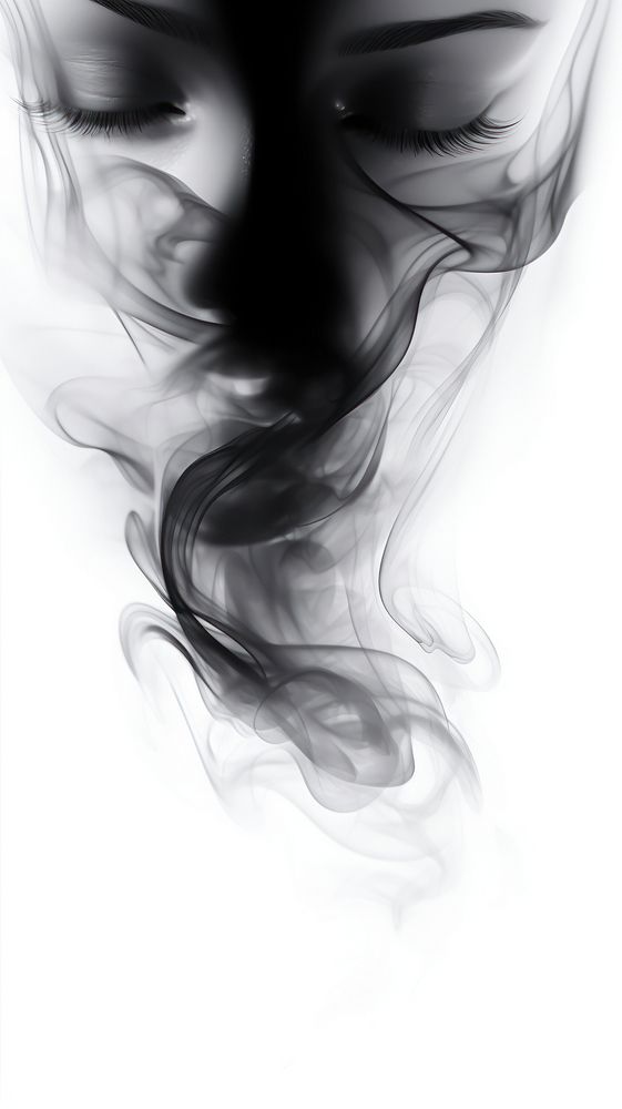Abstract smoke backgrounds black white.