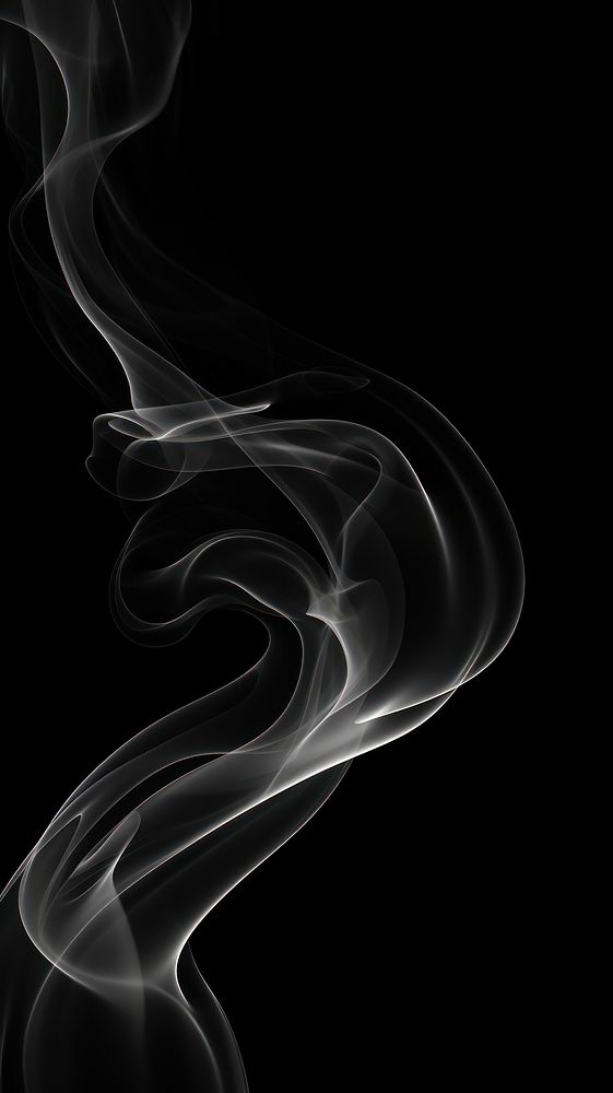 Abstract smoke backgrounds shape black.