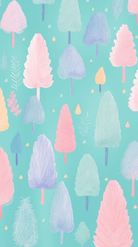 Forest backgrounds painting pattern.