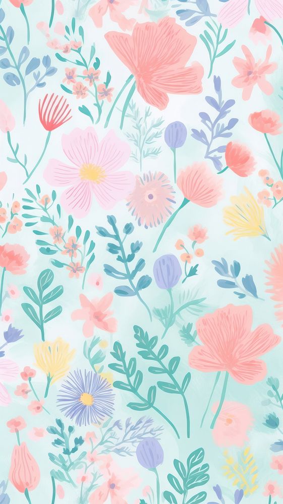Floral art backgrounds wallpaper.