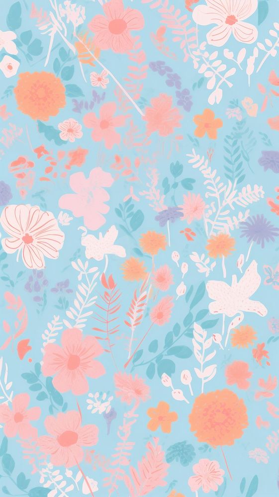 Floral background backgrounds wallpaper pattern.