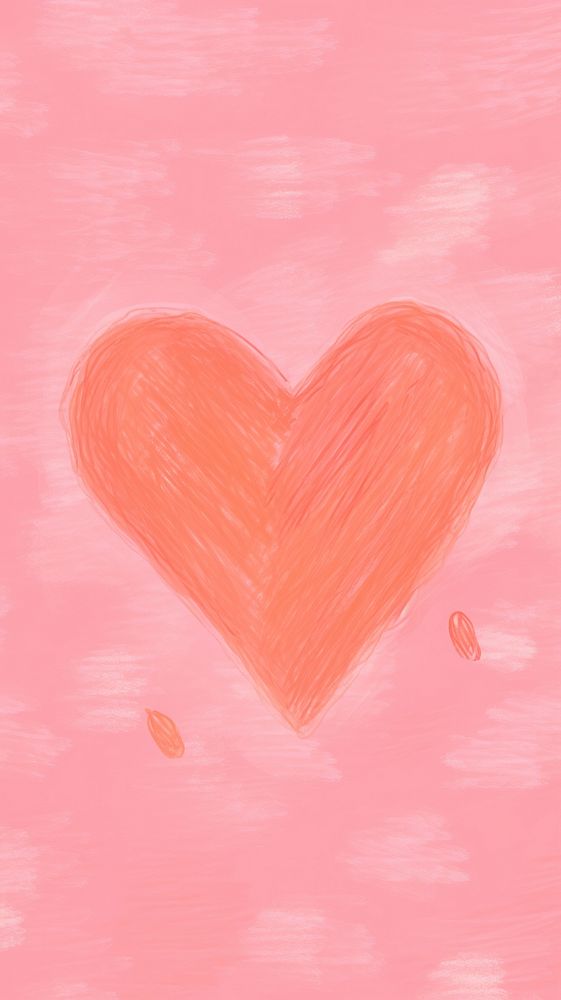 Heart pink and red backgrounds painting creativity.