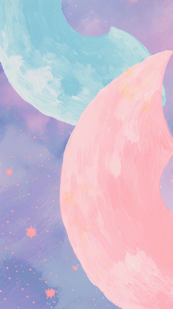 Moon phase backgrounds painting moon.