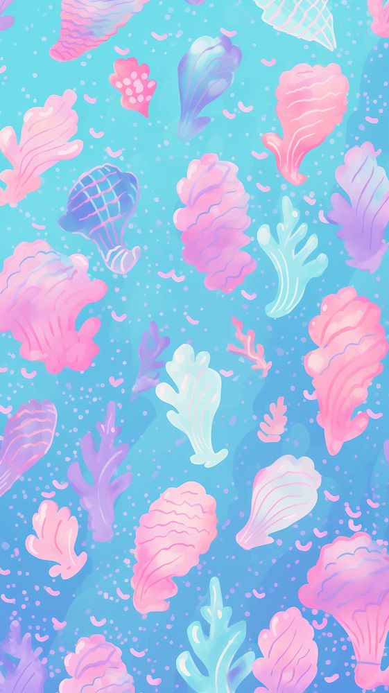 Mermaid backgrounds outdoors pattern.