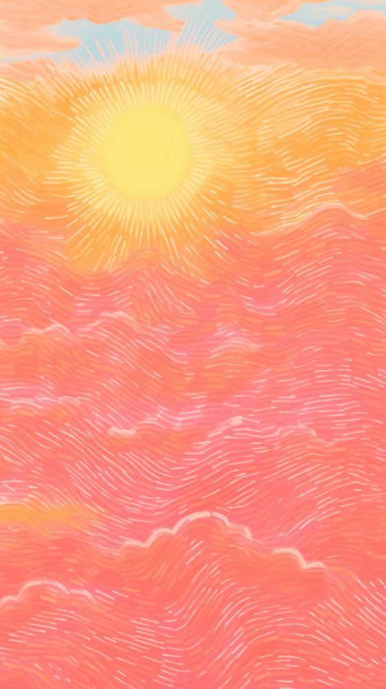 Sun backgrounds outdoors painting.