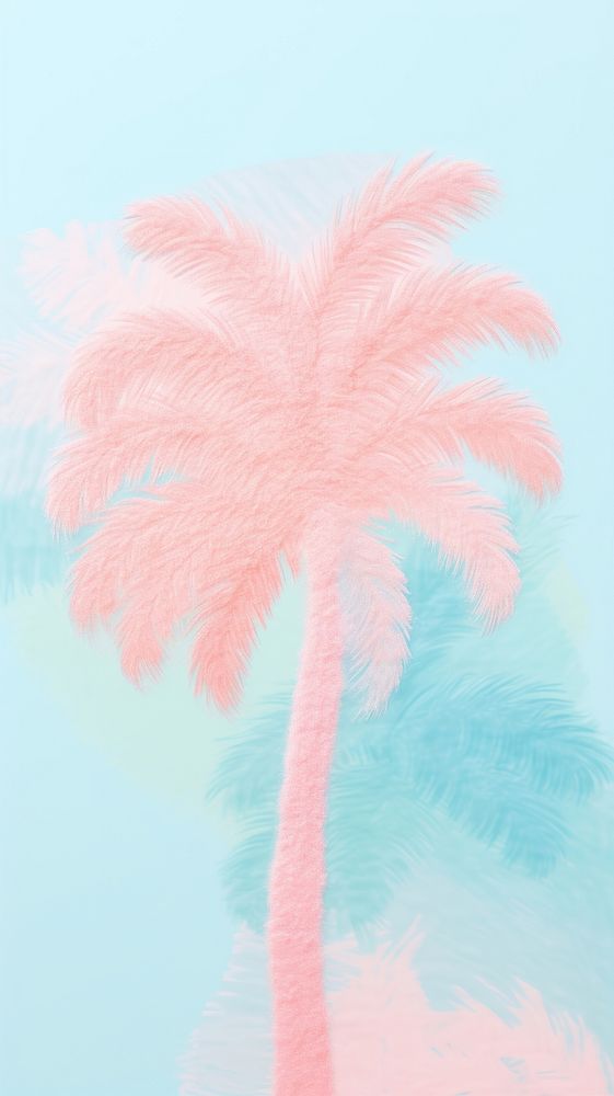 Palm painting backgrounds outdoors.