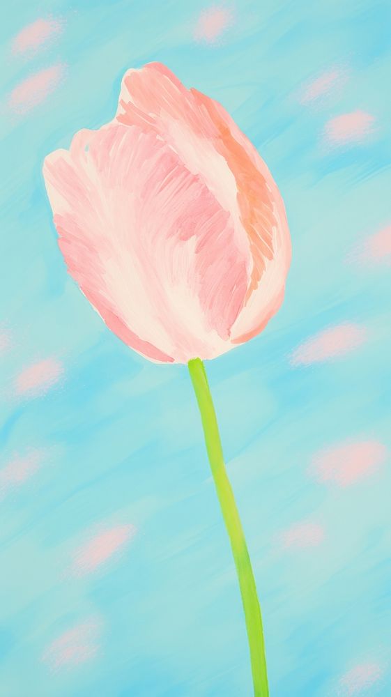 Tulip tulip painting flower.