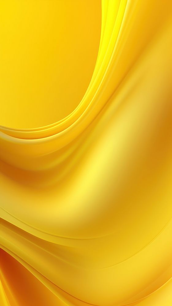 Smooth shape liquid wave gradient yellow backgrounds abstract.