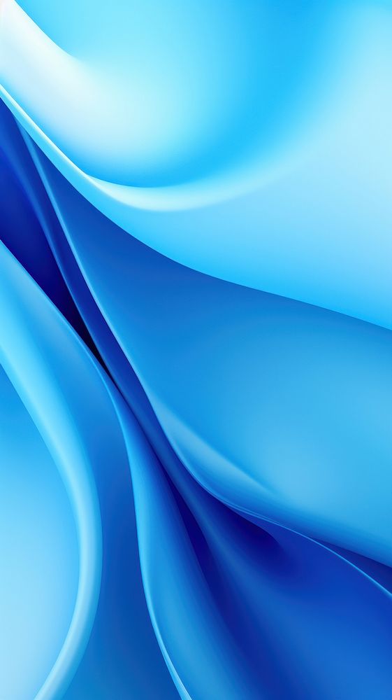 Smooth shape liquid wave gradient blue backgrounds abstract.