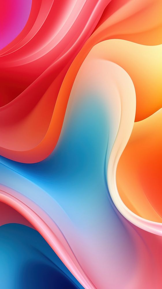 Smooth shape liquid wave gradient backgrounds abstract pattern.