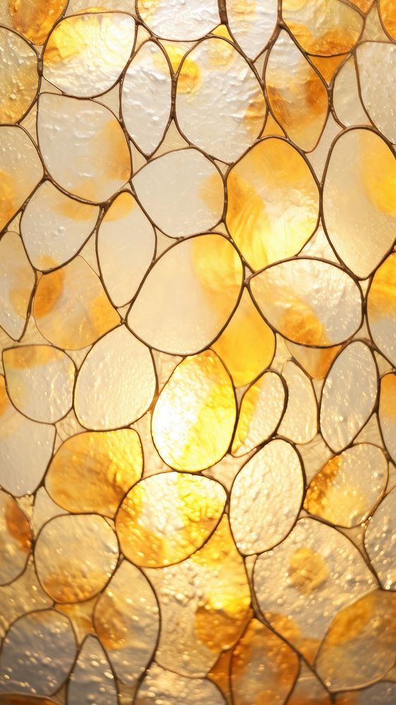 Pattern glass fusing art backgrounds textured honeycomb.