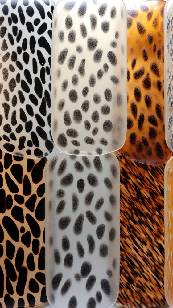 Backgrounds pattern spotted leopard.