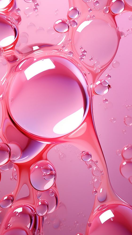 Pink Drops Liquid backgrounds purple pink.