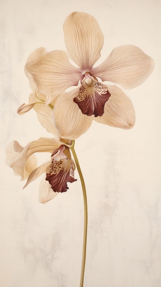 Orchid orchid flower petal.