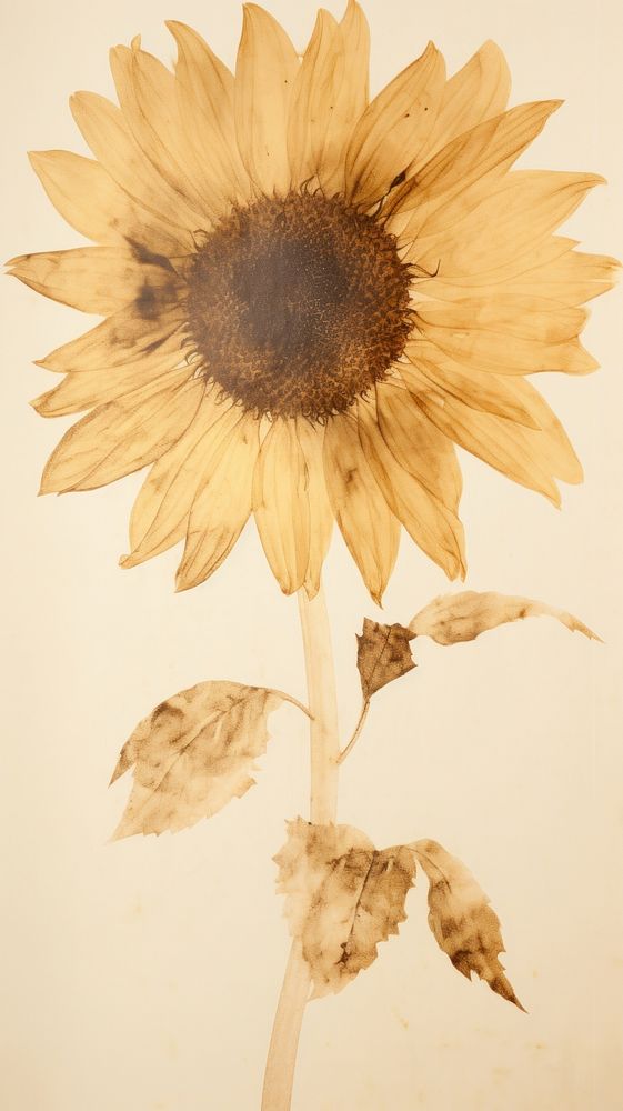 Sunflower sunflower plant inflorescence.