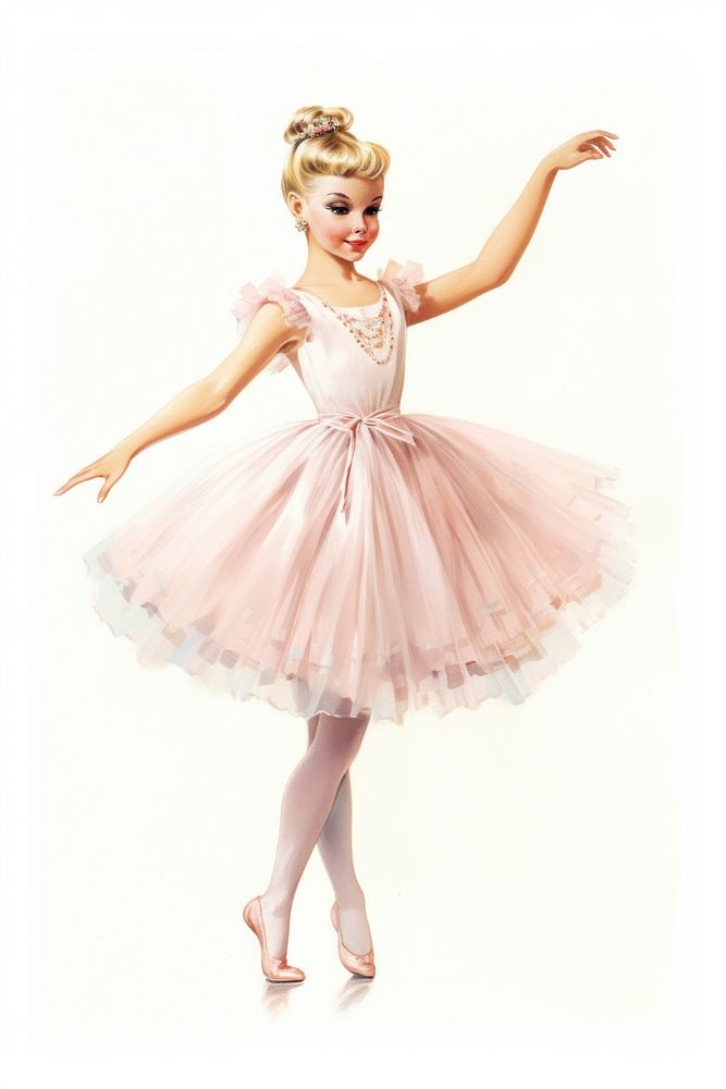 Ballet dancing girl entertainment.