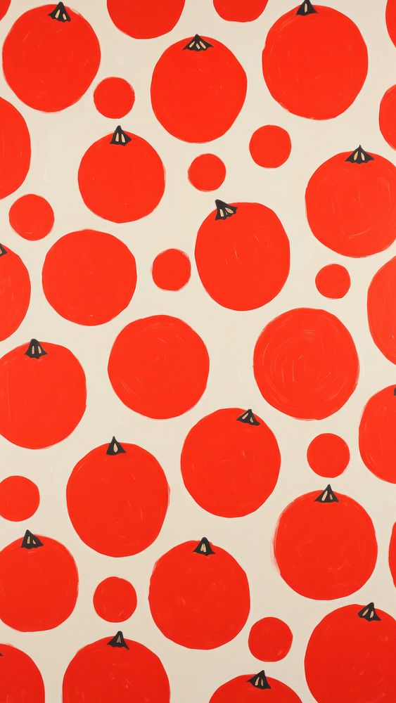 Big jumbo tomatos pattern backgrounds repetition.