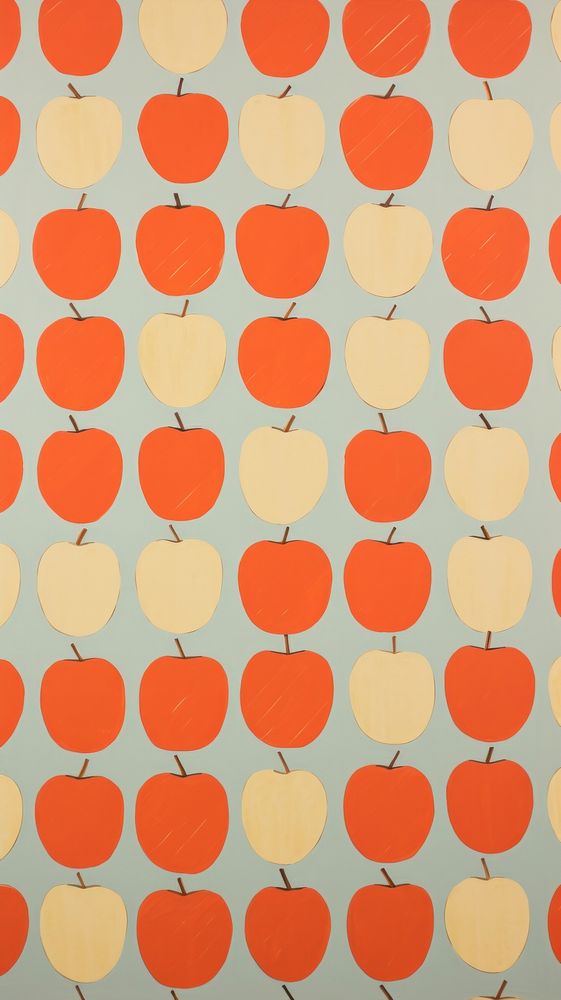 Big jumbo apples pattern backgrounds wallpaper.
