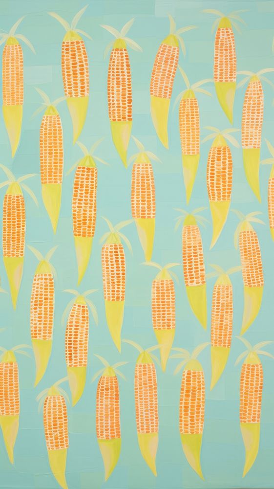 Big jumbo sweet corns backgrounds pattern plant.