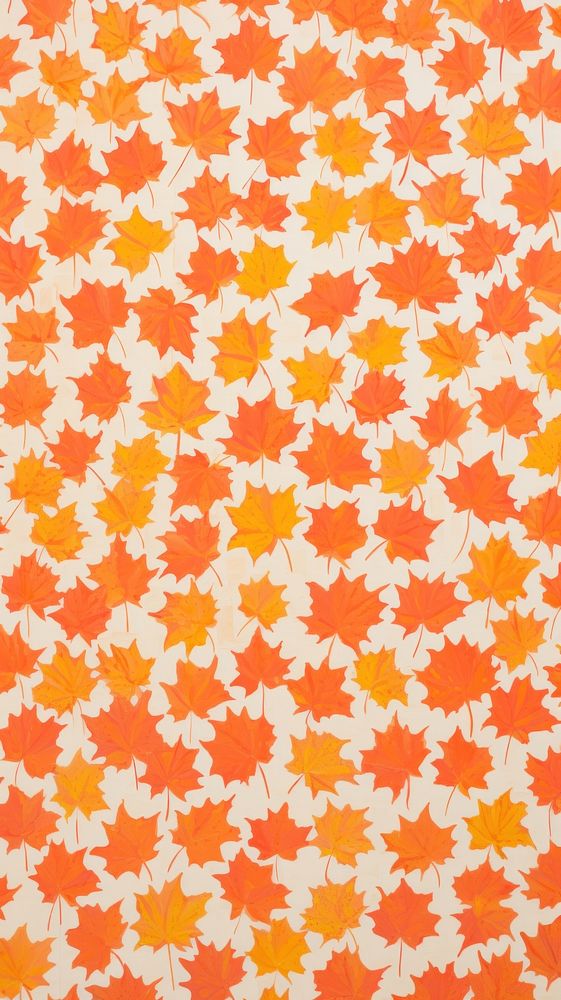 Big maple leaves pattern backgrounds wallpaper.