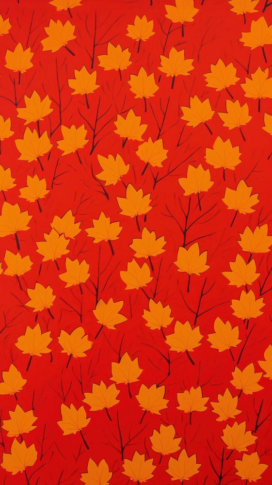 Big maple leaves backgrounds wallpaper pattern.
