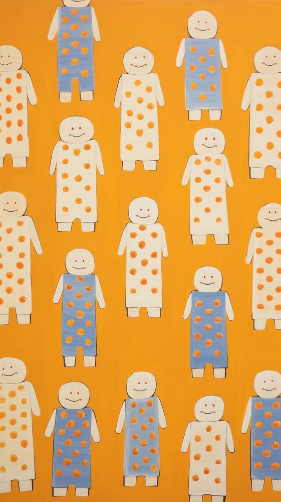 Biscuits pattern backgrounds anthropomorphic.
