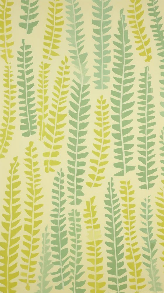 Fern leaves pattern backgrounds wallpaper.