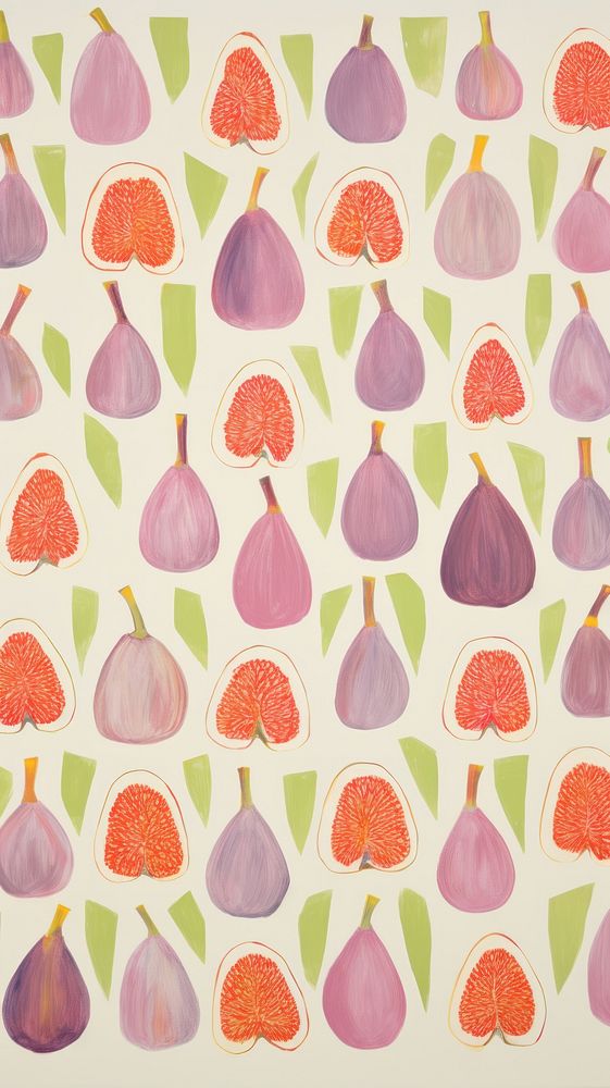 Fig fruits backgrounds pattern plant.