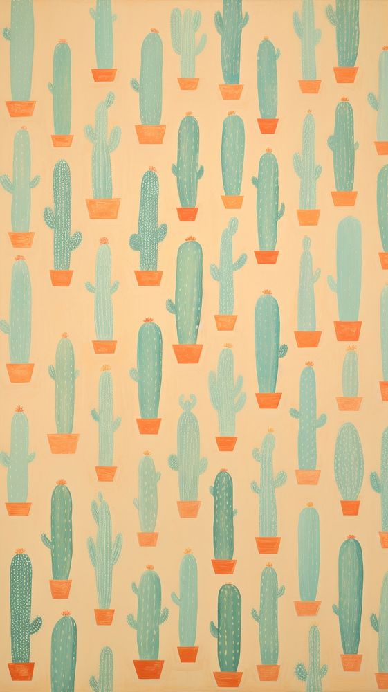 Giant cactuses backgrounds wallpaper pattern.