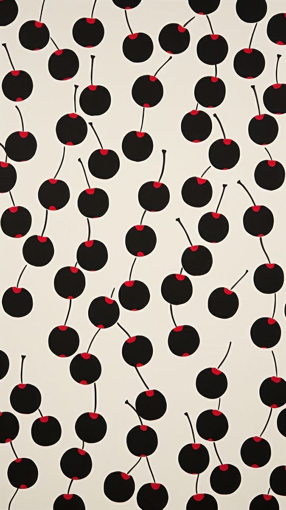 Gigantic black cherries backgrounds pattern cherry.