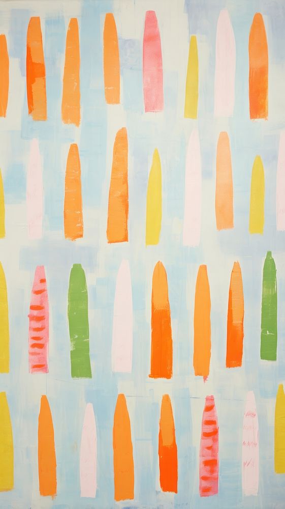 Jumbo colorful carrots painting backgrounds pattern.