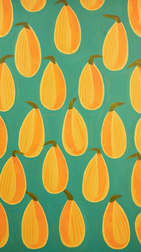 Large jumbo mangos pattern backgrounds wallpaper.
