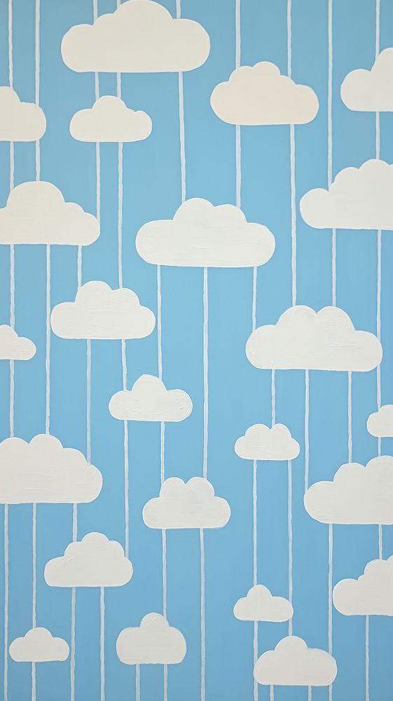 Large jumbo clouds pattern backgrounds wallpaper.