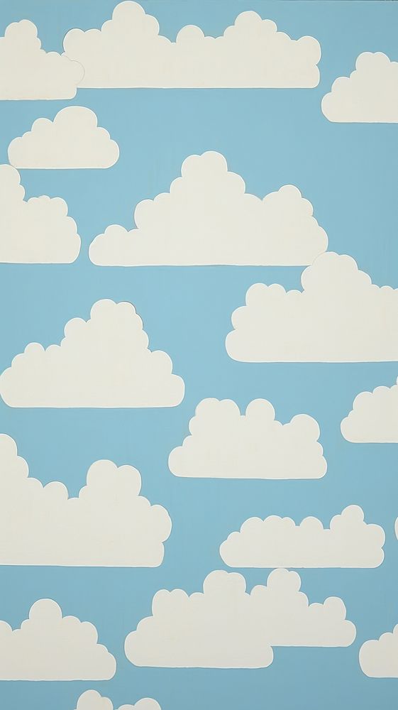 Large jumbo clouds backgrounds wallpaper pattern.