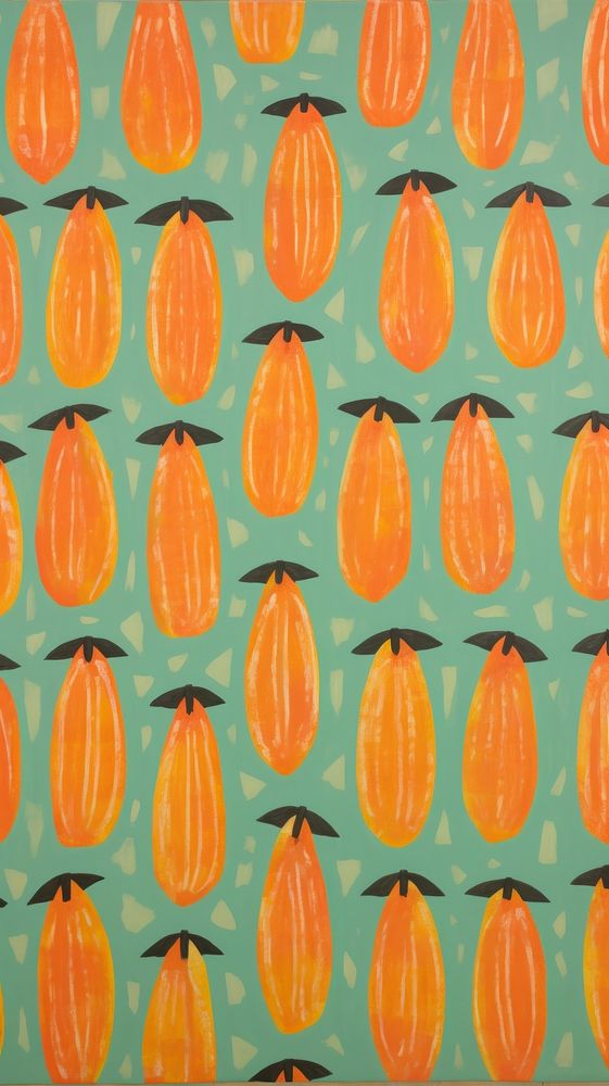 Large jumbo papayas pattern backgrounds wallpaper.