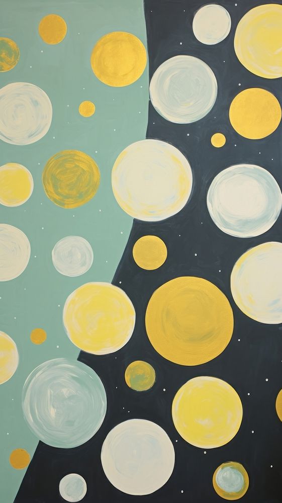 Large jumbo planets painting pattern backgrounds.