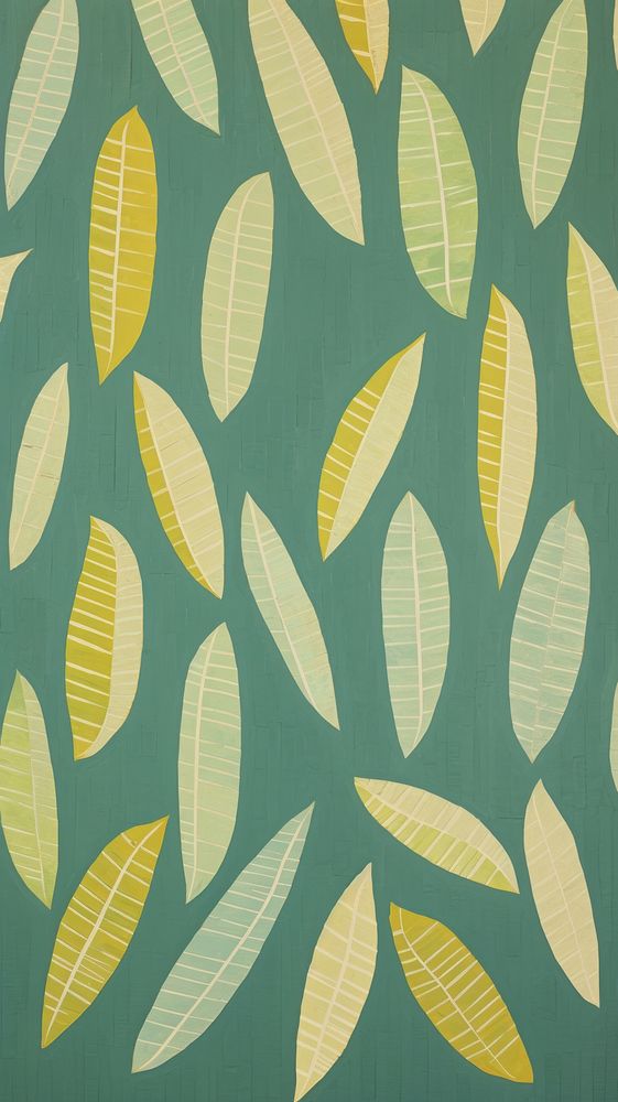 Large leaves pattern backgrounds wallpaper.