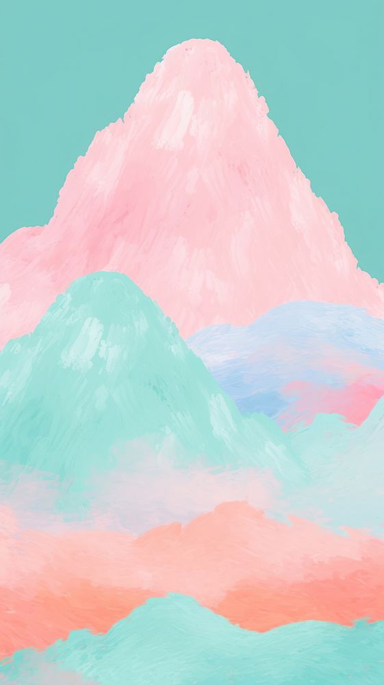 Mountain painting backgrounds outdoors.