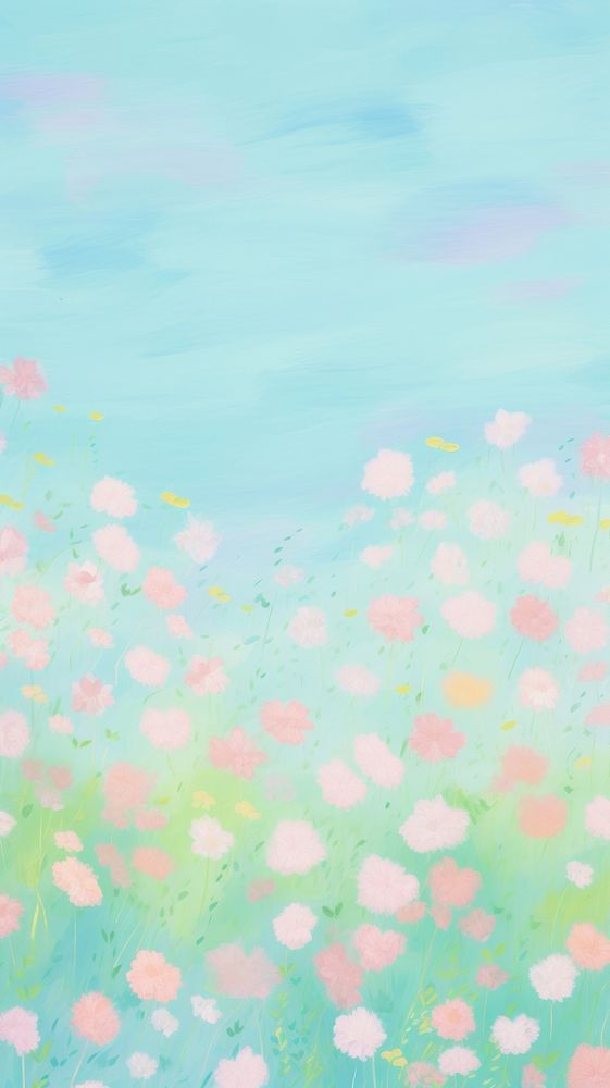Meadow painting backgrounds outdoors.