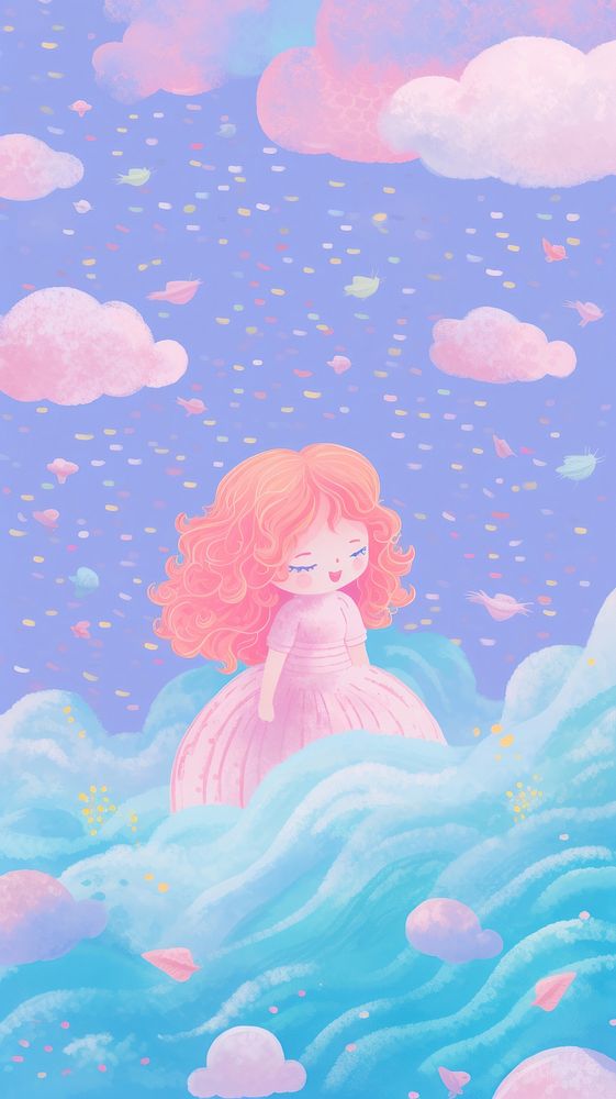 Mermaid backgrounds outdoors painting.