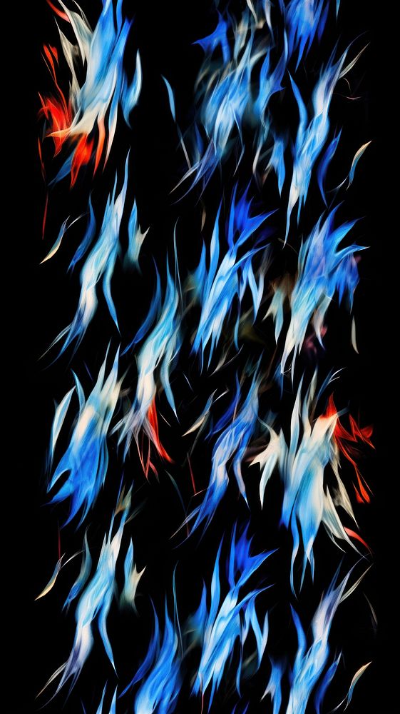 Fire petterns backgrounds pattern blue.